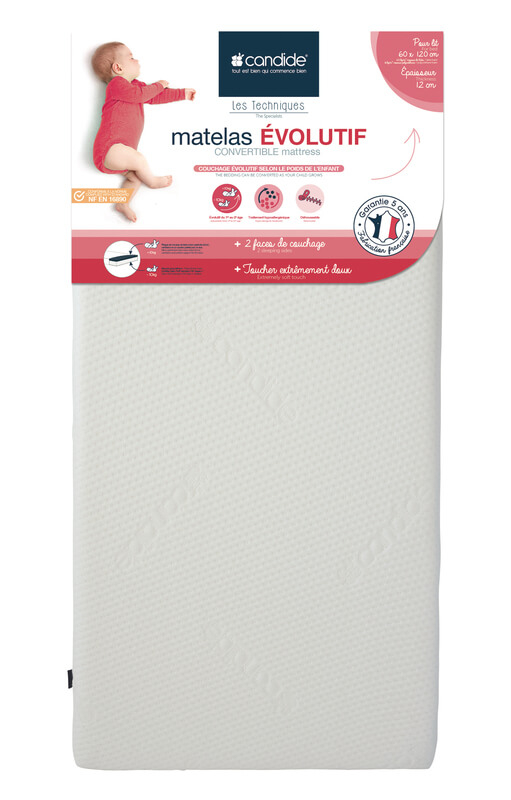 Matelas Evolutif Lit Bebe Candide Bambinou
