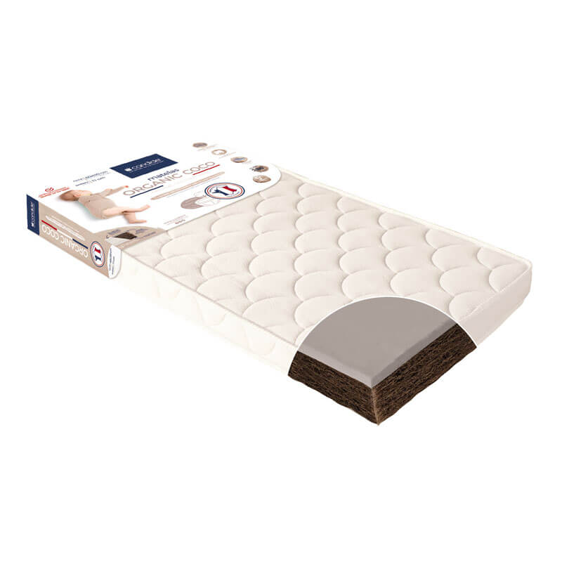 Matelas Organic Coco Candidecôté