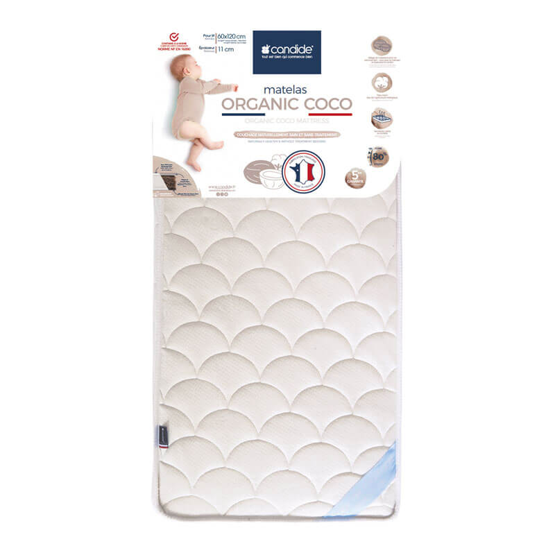 Matelas Organic Coco Candidedroit