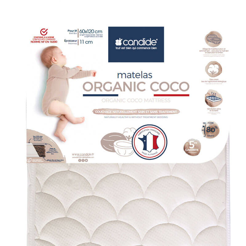 Matelas Organic Coco Candideinfos