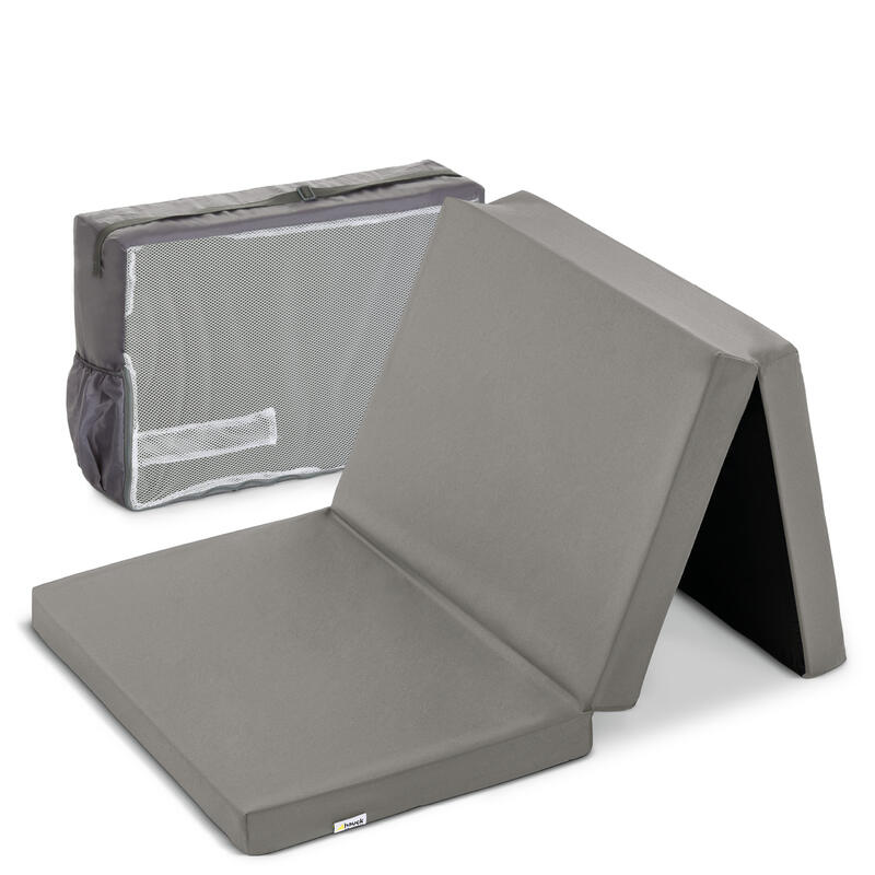 Matelas pliable pour lits parapluie Hauck Sleeper Grey Hauck produit face