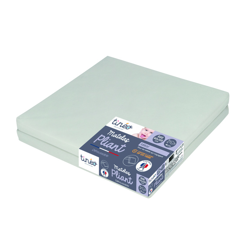 Matelas pliant 60 x 120 cm Tineo produit coté
