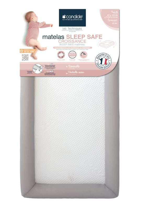 Matelas Sleep Safe Croissance Lit Bebe Candide Bambinou