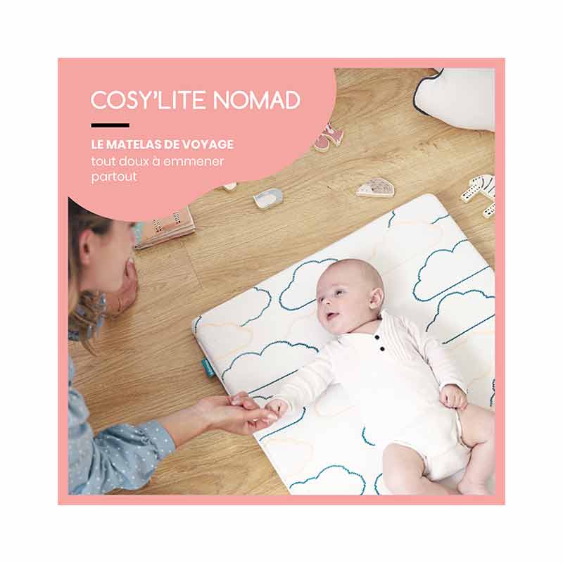 Matelas de voyage Cosy'Lite nomad Babymoov Ambiance