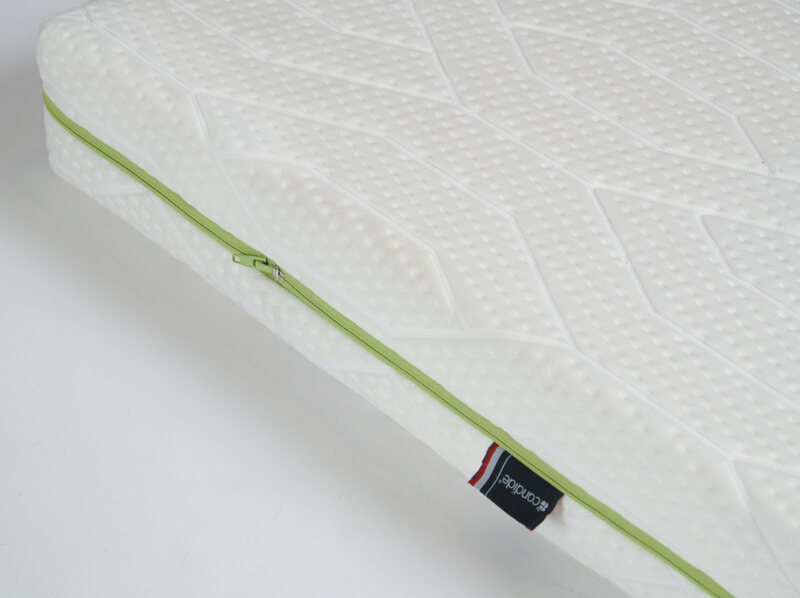 Matelas Zen déhoussable  360° 70 x 140 cm Candide zoom