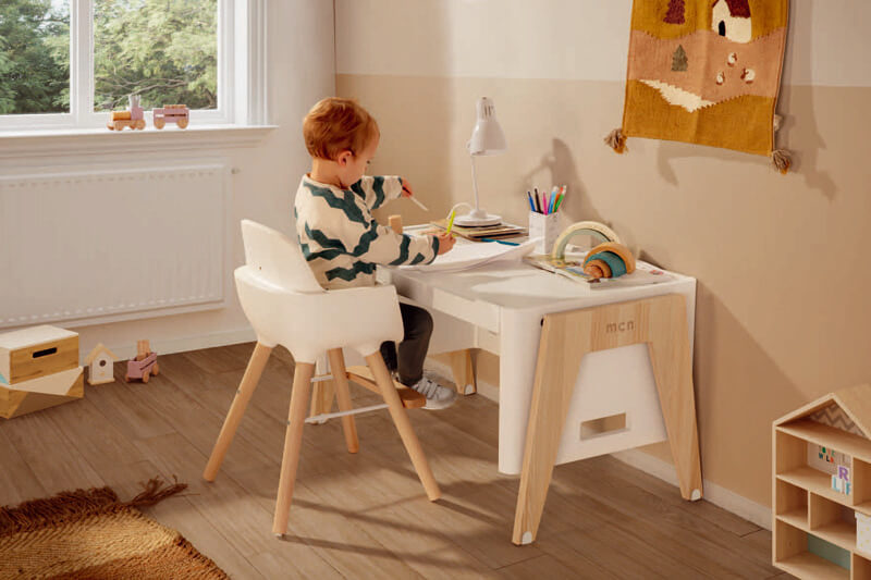 Mini berceau Cododo Lulu Babybacter Bois blanc Micuna bureau