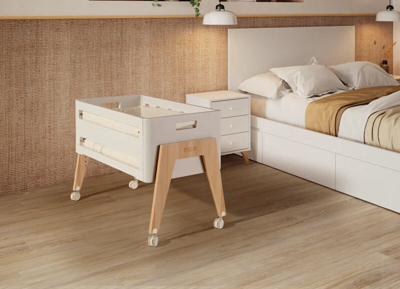 Mini berceau Cododo Lulu Babybacter Bois blanc Micuna chambre