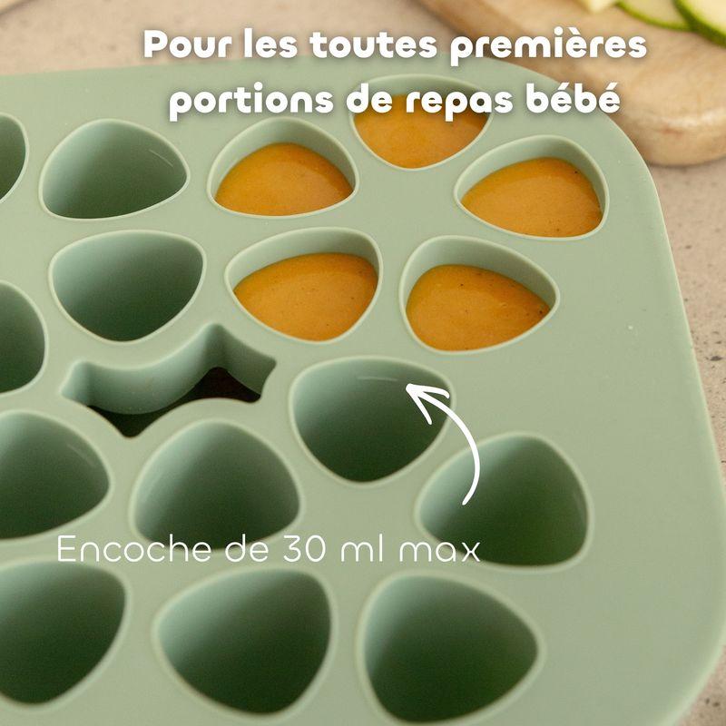 Mini multiportions silicone 20 x 35 ml Vert sauge BEABA caractéristiques 5