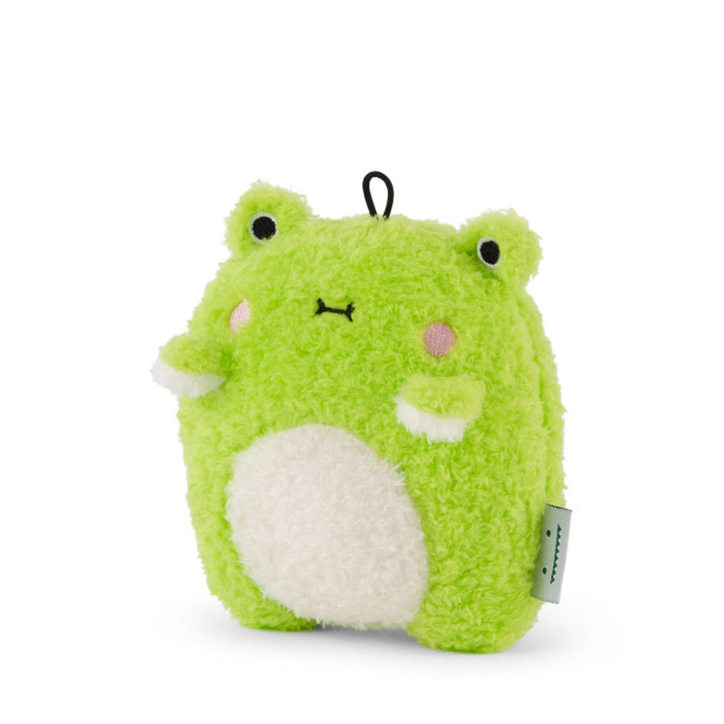 Mini peluche Riceribbit Grenouille Noodoll côté