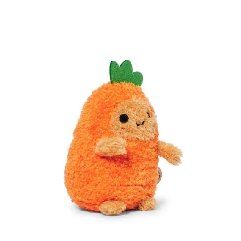 Mini Peluche Ricespud Carotte Noodoll de profil