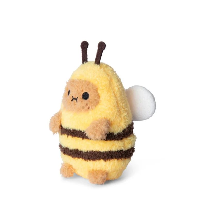 Mini Peluche Ricespud Woodland Abeille Noodoll de profil