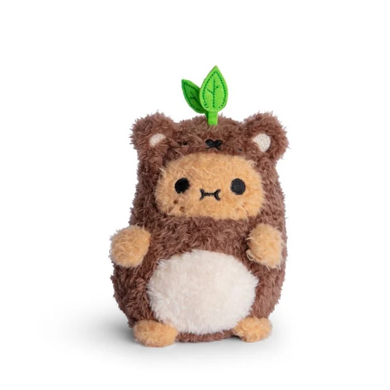 Mini Peluche Ricespud Woodland Brownie Noodoll de face