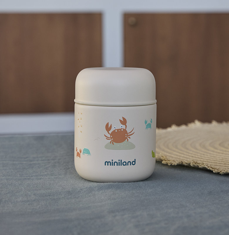 Mini Thermos Thermy Crabsy 280 ml Miniland lifestyle 2