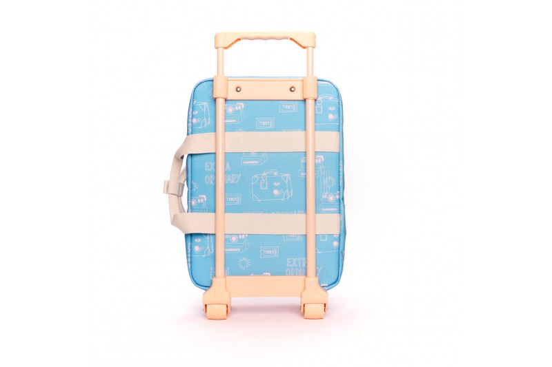 Mini valise à roulettes Extradordinary Jojo Factory dos