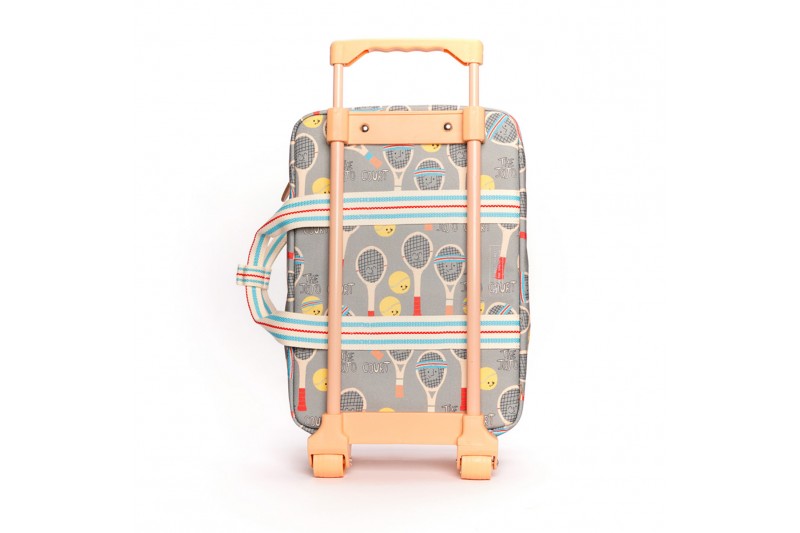 Mini valise à roulettes Jojo Court Jojo Factory dos