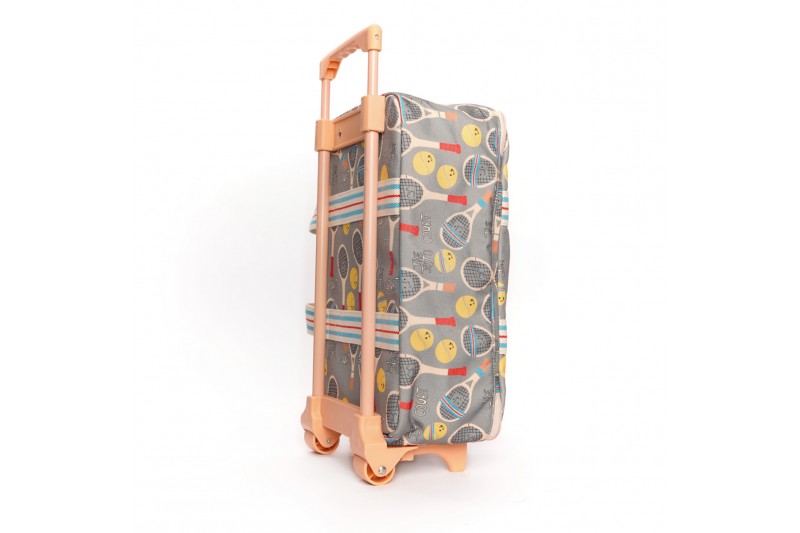 Mini valise à roulettes Jojo Court Jojo Factory profil