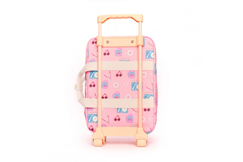 Mini valise à roulettes Jojo Song Jojo Factory dos
