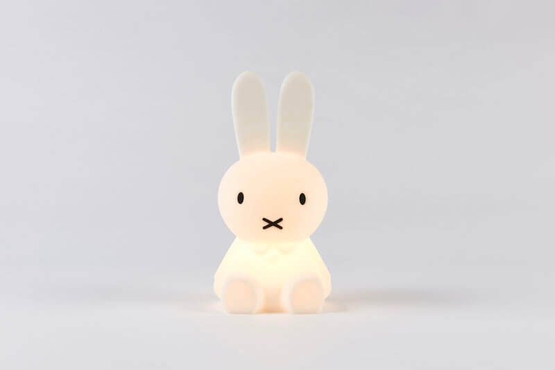 Mini veilleuse Bundle of Light Miffy Mr Maria allumée