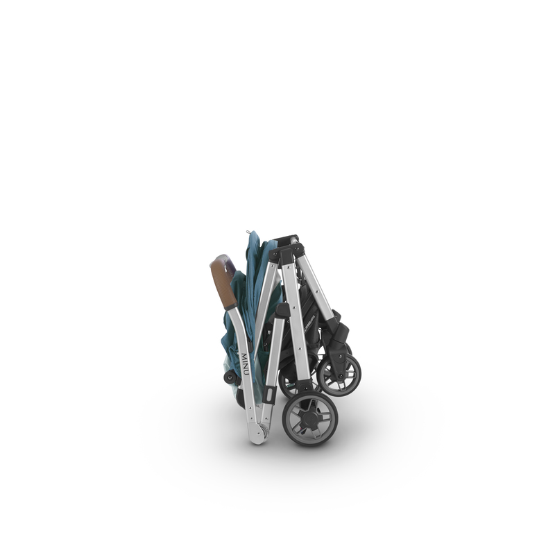 Poussette compacte Minu pliee Uppababy BamBinou