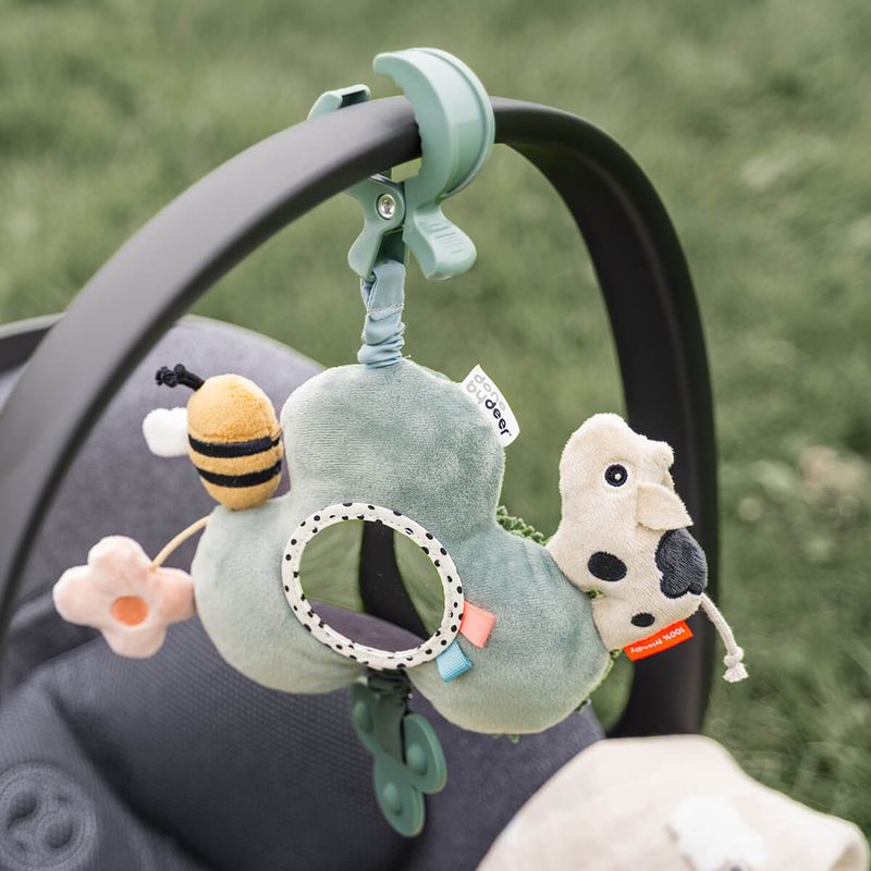 Miroir d'éveil à clipser Tiny farm Vert Done By Deer lifestyle 1