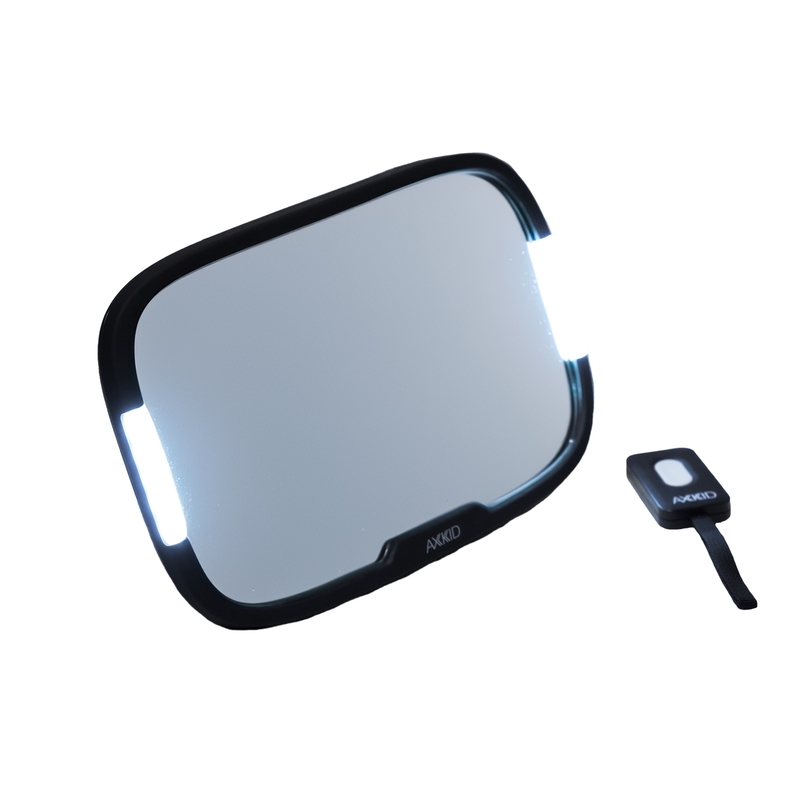 Miroir rétroviseur siège enfant avec LED Axkid Produit face