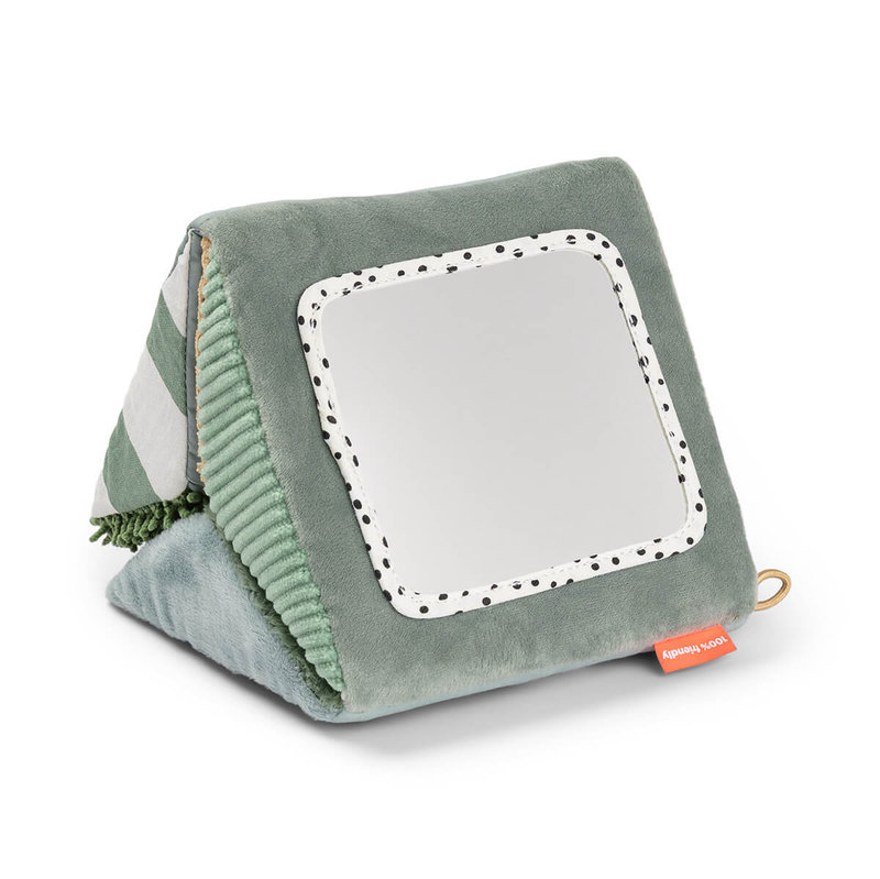 Miroir sensoriel pliable Tiny farm Multicolore Done By Deer miroir 