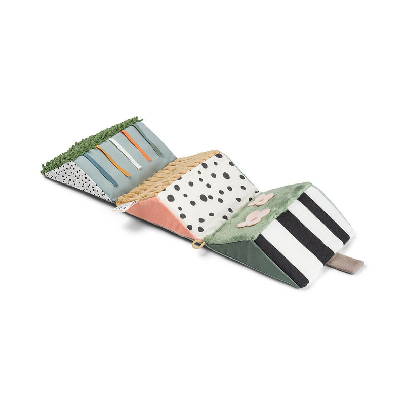 Miroir sensoriel pliable Tiny farm Multicolore Done By Deer ouvert 2