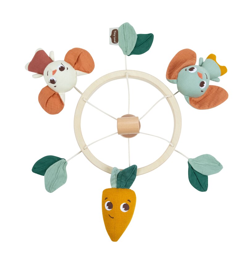 Mobile en bois naturel - Garden of Adventures Tiny Love mobile