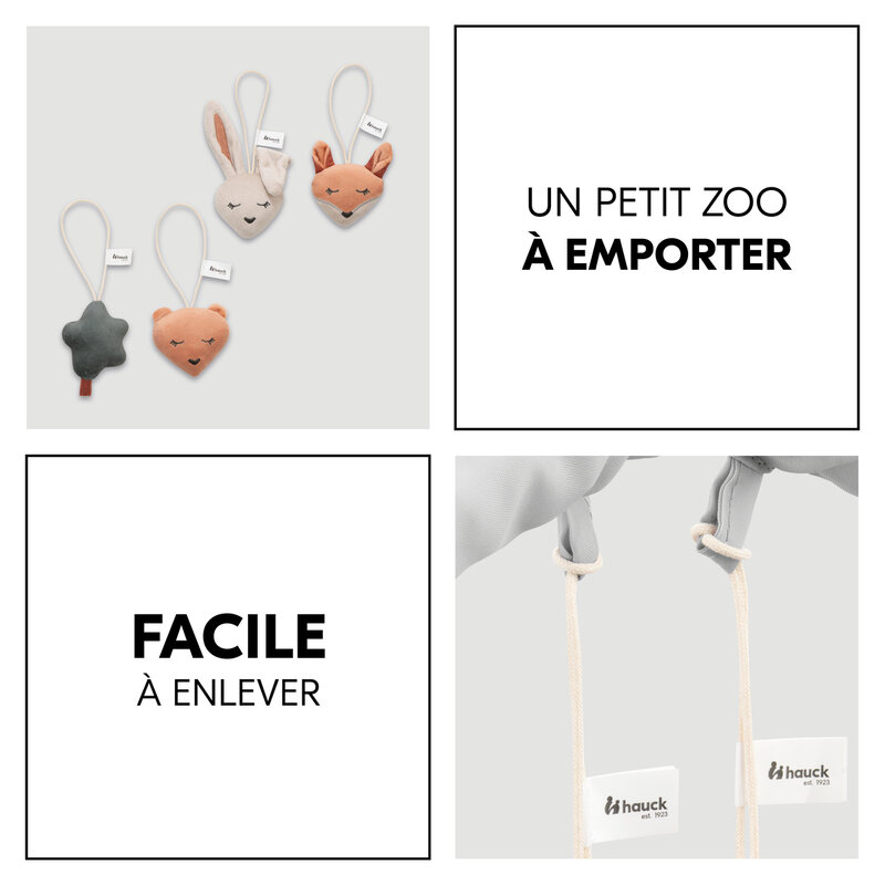 Mobiles pour lits de voyage Hauck Forest Hauck enlever