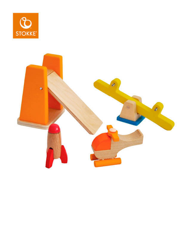 Mobilier pour la Maison de poupée MuTable Stokke jardin