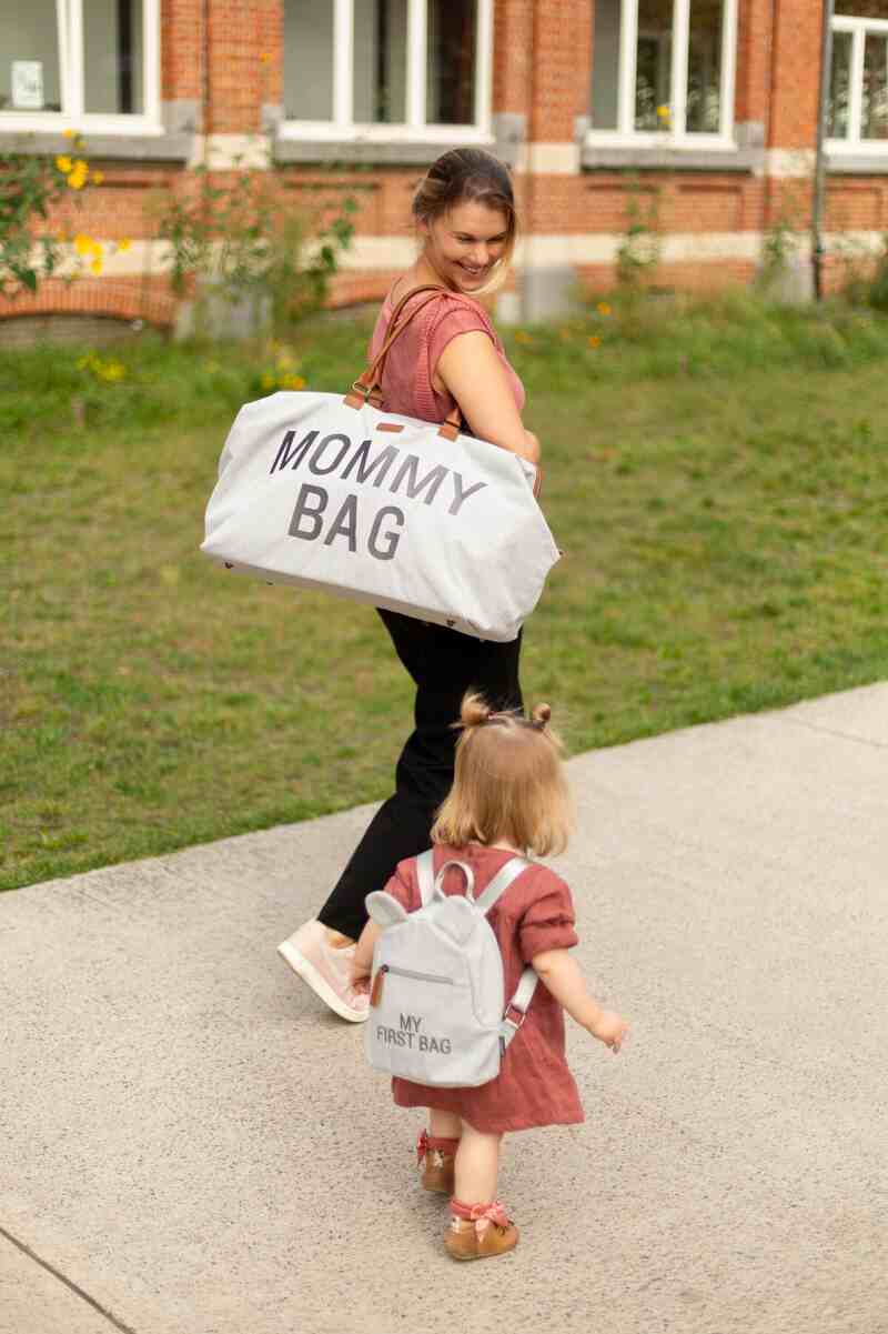 Sac à langer Family Bag Matelassé Beige Childhome