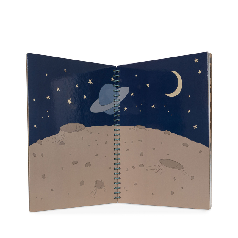Mon livre de stickers Konges Slojd livre ouvert