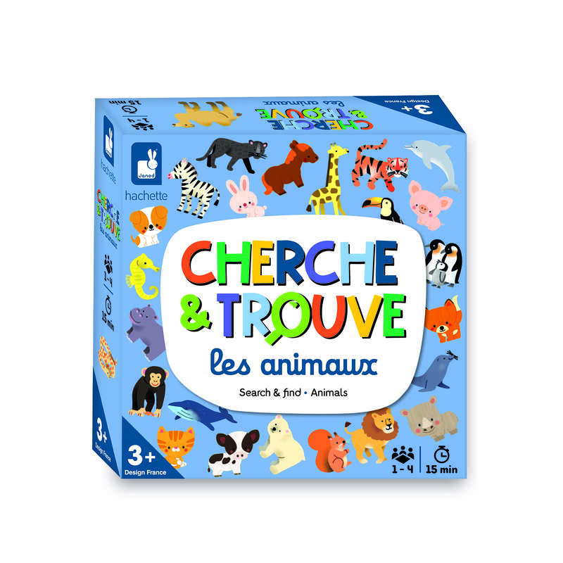Mon Premier Cherche Et Trouve - Animaux JANOD boite