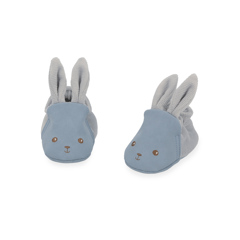 Mon Premier Coffret Naissance Bleu KALOO face chausson
