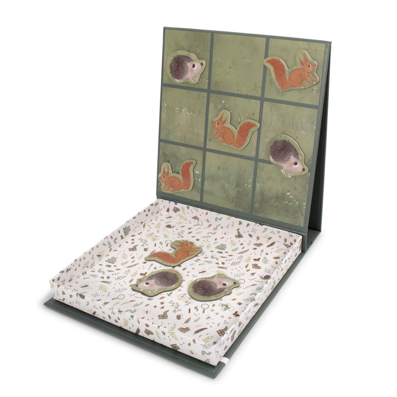 Morpion magnétique - Amis de la forêt Filibabba produit