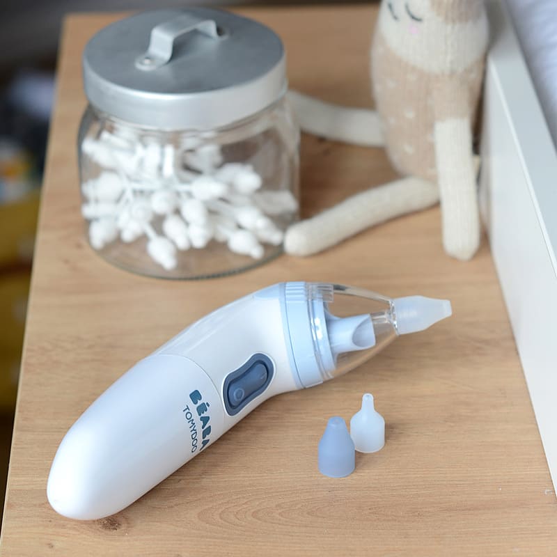 BEABA, Mouche bébé, Aspirateur nasal Électrique Tomydoo, Ultra