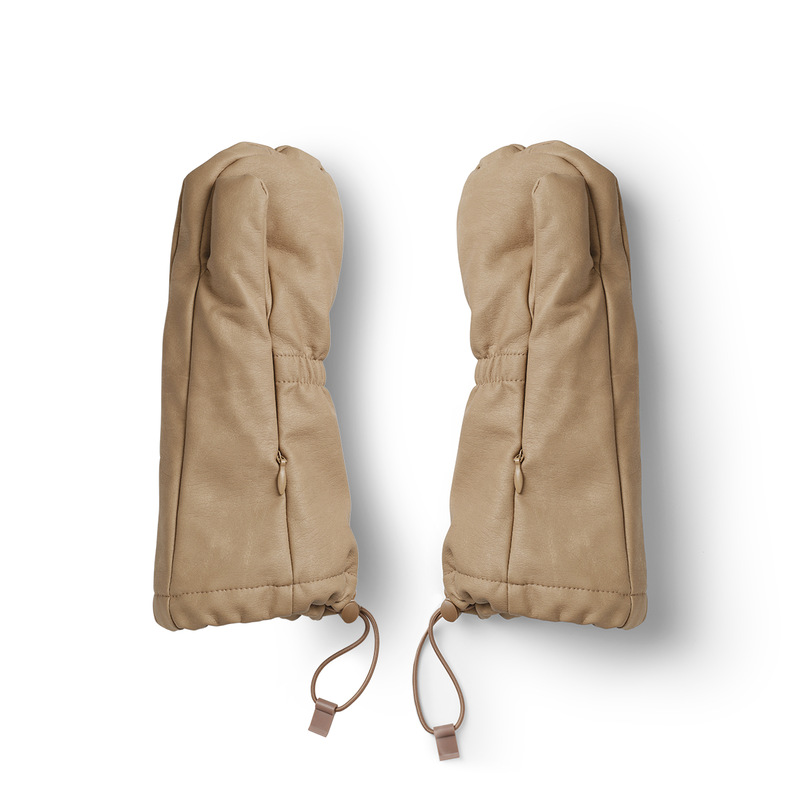 Moufles - Aviator Brown Elodie grande taille dos