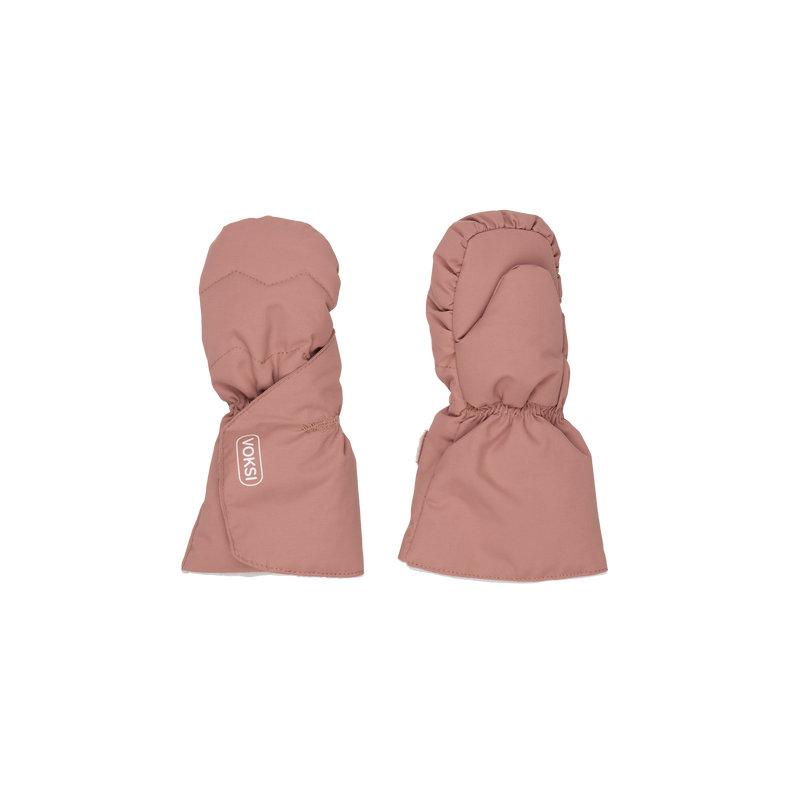 Moufles pour bébé Blush Pink VOKSI fermées