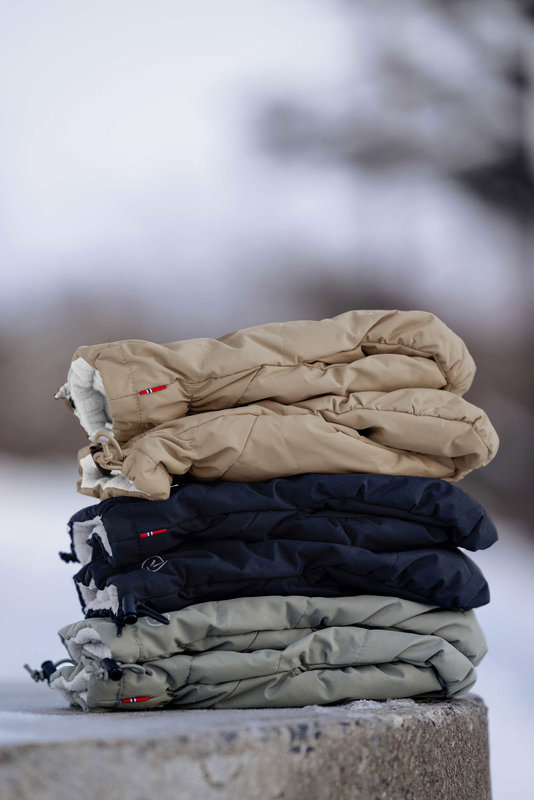 Moufles pour poussette DarkSand Light Grey gamme