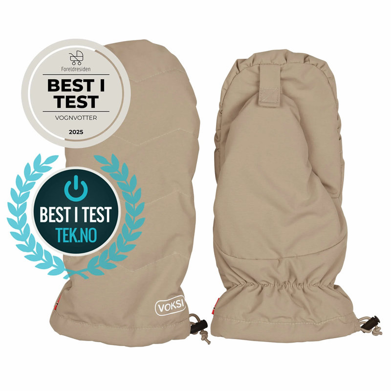 Moufles pour poussette DarkSand Light Grey produit 2