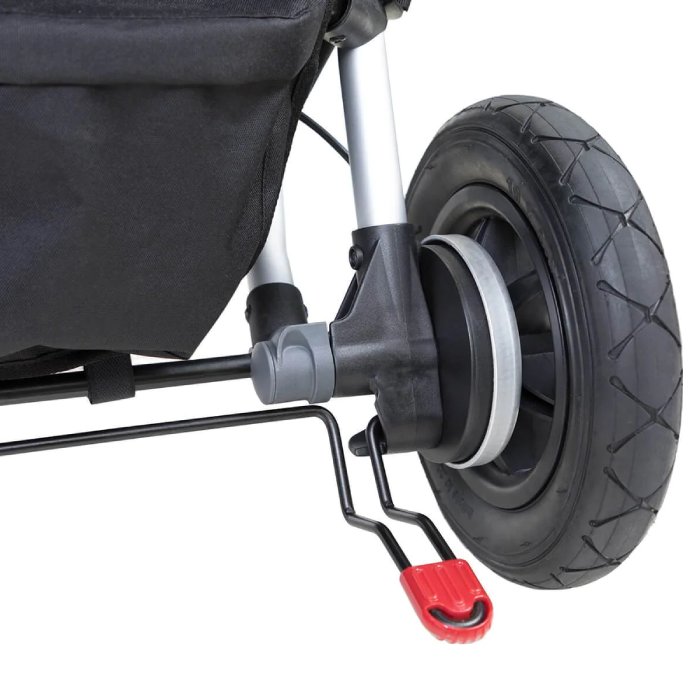 Poussette double Duet V3 Mountain Buggy zoom roue