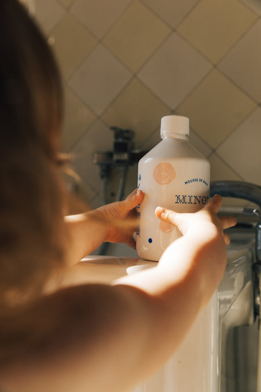 Mousse de bain 500 ml Minois Paris lifestyle 5