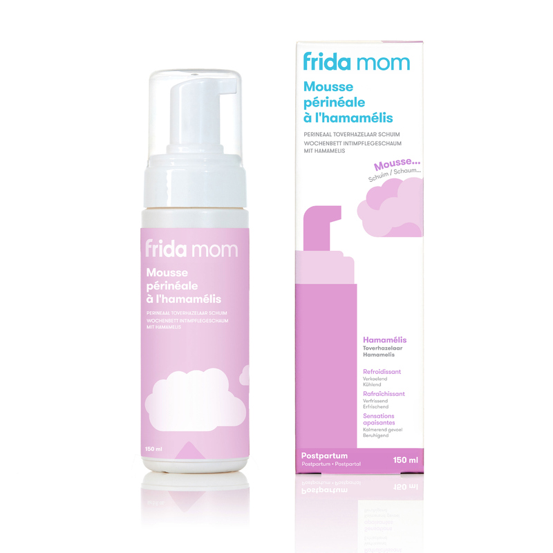 Mousse périnéale à l’hamamélis Frida packaging français
