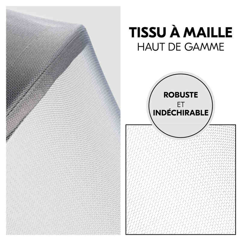 Moustiquaire universelle pour poussette Hauck tissu