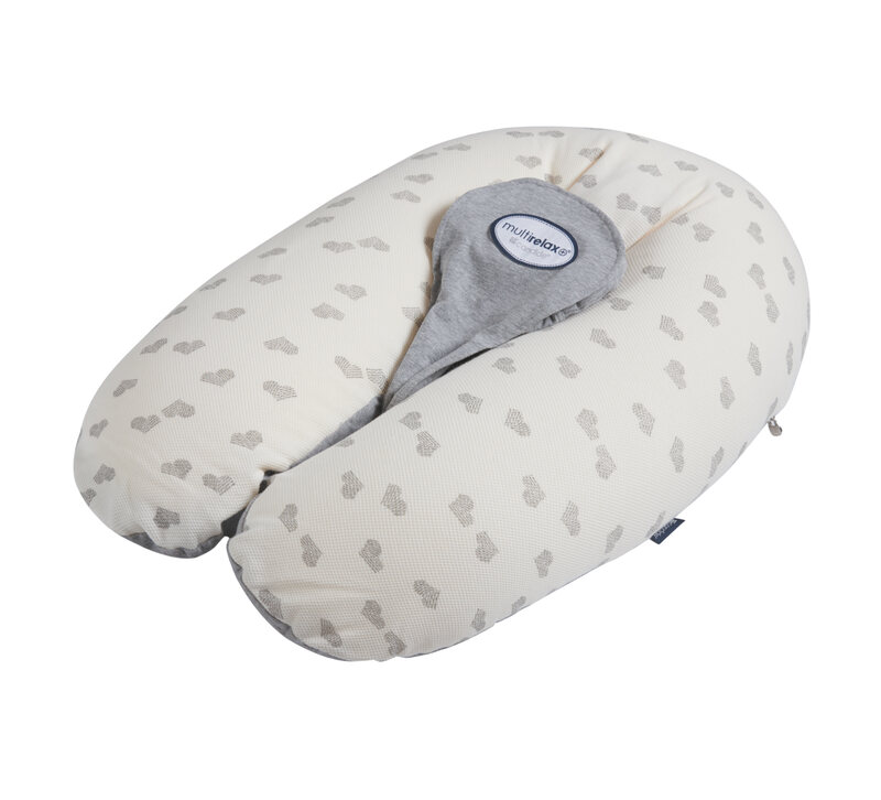 Multirelax Jersey cœurs/gris Candide produit face