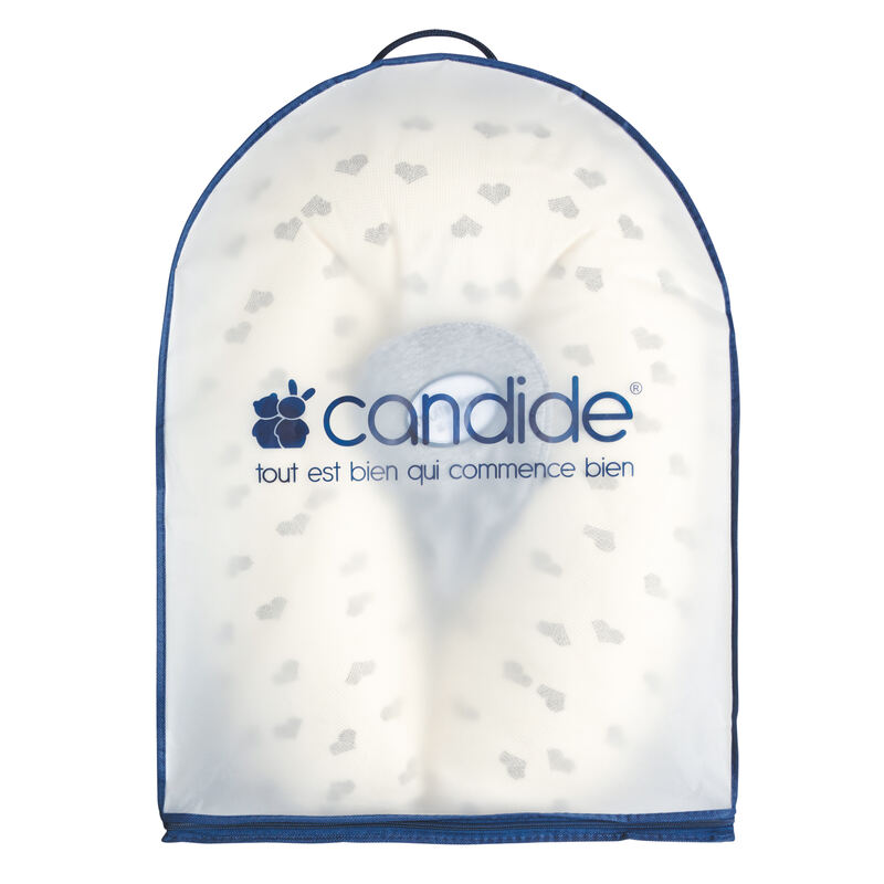 Multirelax Jersey cœurs/gris Candide sac