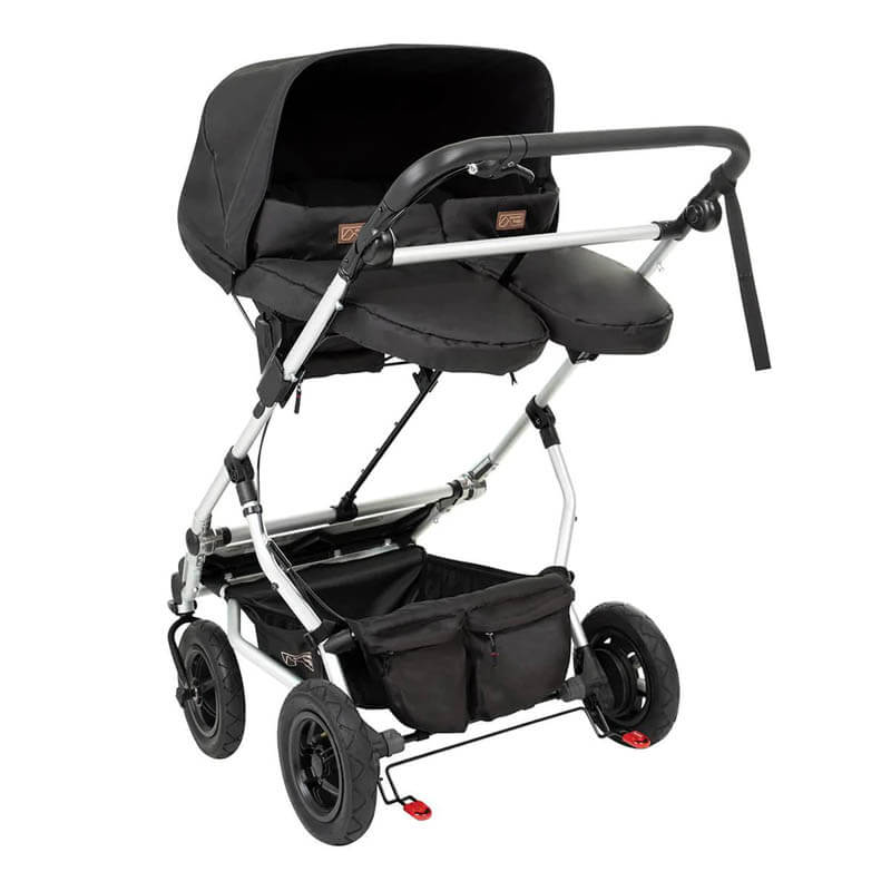 Nacelle carrycot Plus jumeaux pour poussette Duet Mountain Buggy profil sièges