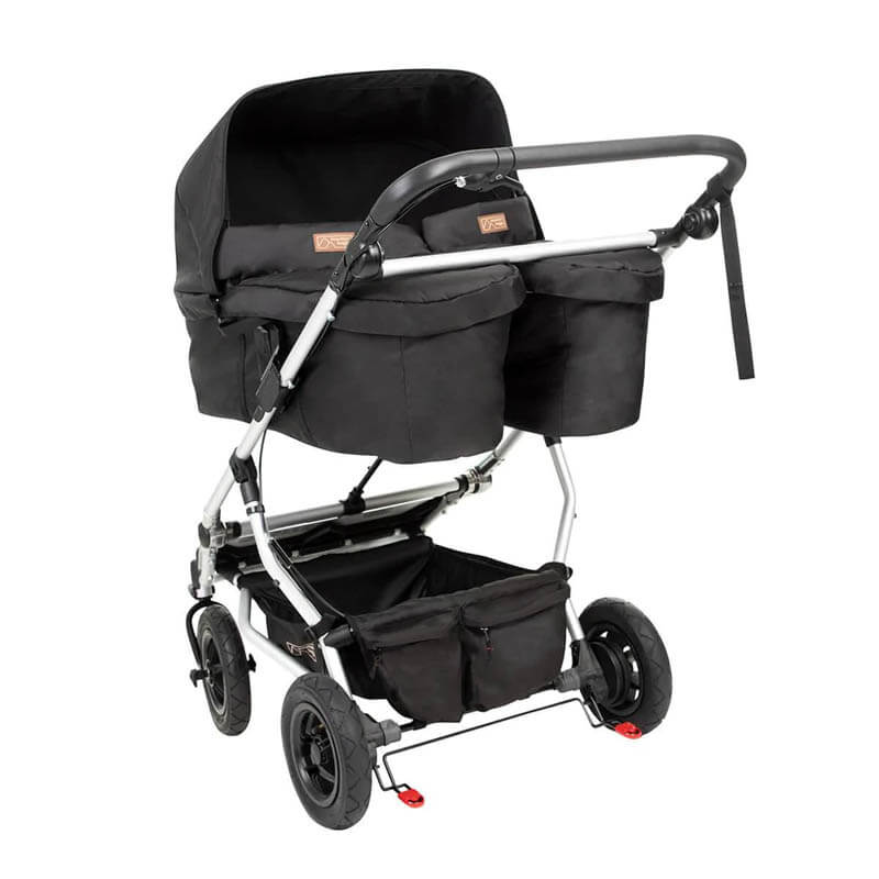 Nacelle carrycot Plus jumeaux pour poussette Duet Mountain Buggy profil