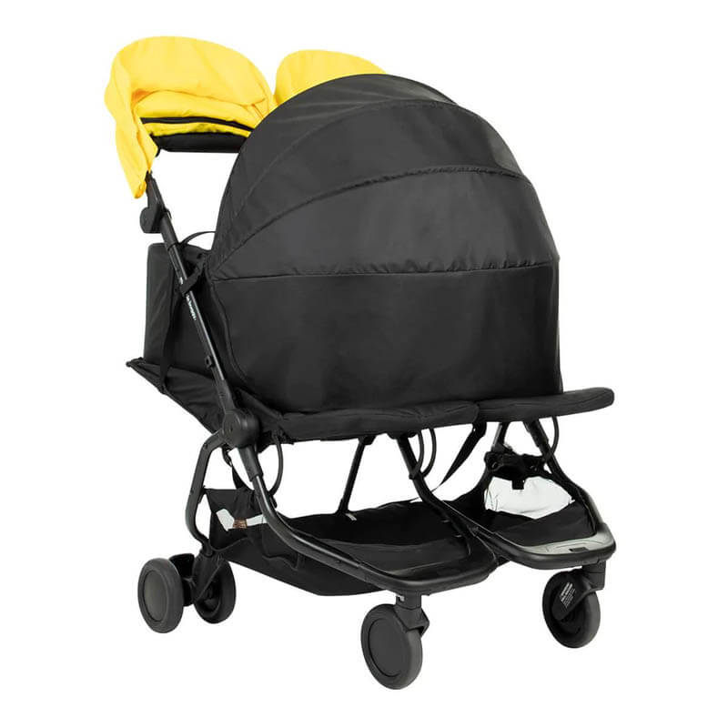 Nacelle cocoon jumeaux pour poussettes Duet et Nano Duo Mountain Buggy châssis