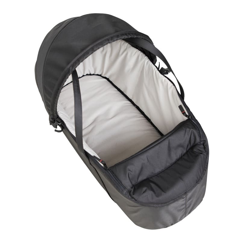 Nacelle cocoon poussettes Mountain Buggy tablier ouvert